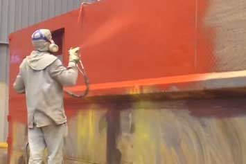 沈陽機(jī)械設(shè)備噴漆的過程