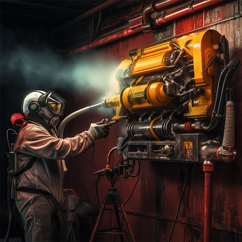 沈陽機械設備噴漆標準